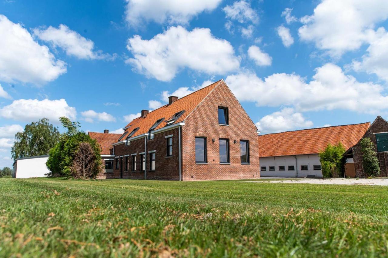 Farmhouse Hoeve Den Ast 5 Separate Bedrooms With Bathrooms Harelbeke المظهر الخارجي الصورة